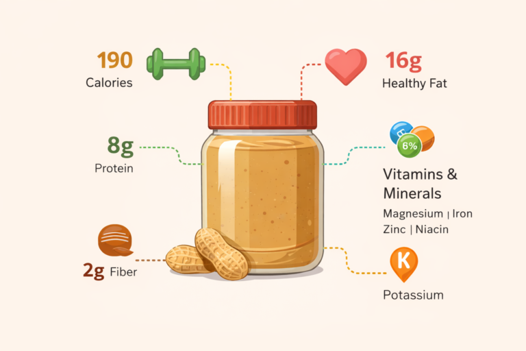 Peanut Butter Benefits - Nutrition Facts and Health Properties